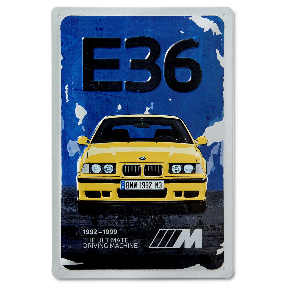 BMW M3 E36 鐵牌 
